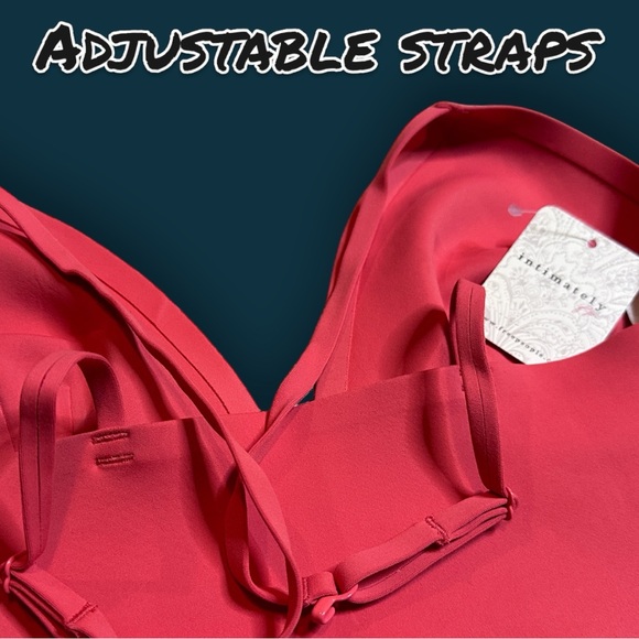 NWT Free People Intimately Sage Longline Neo Bralette in Cayenne Pink. Small 🌺 - Picture 10 of 14